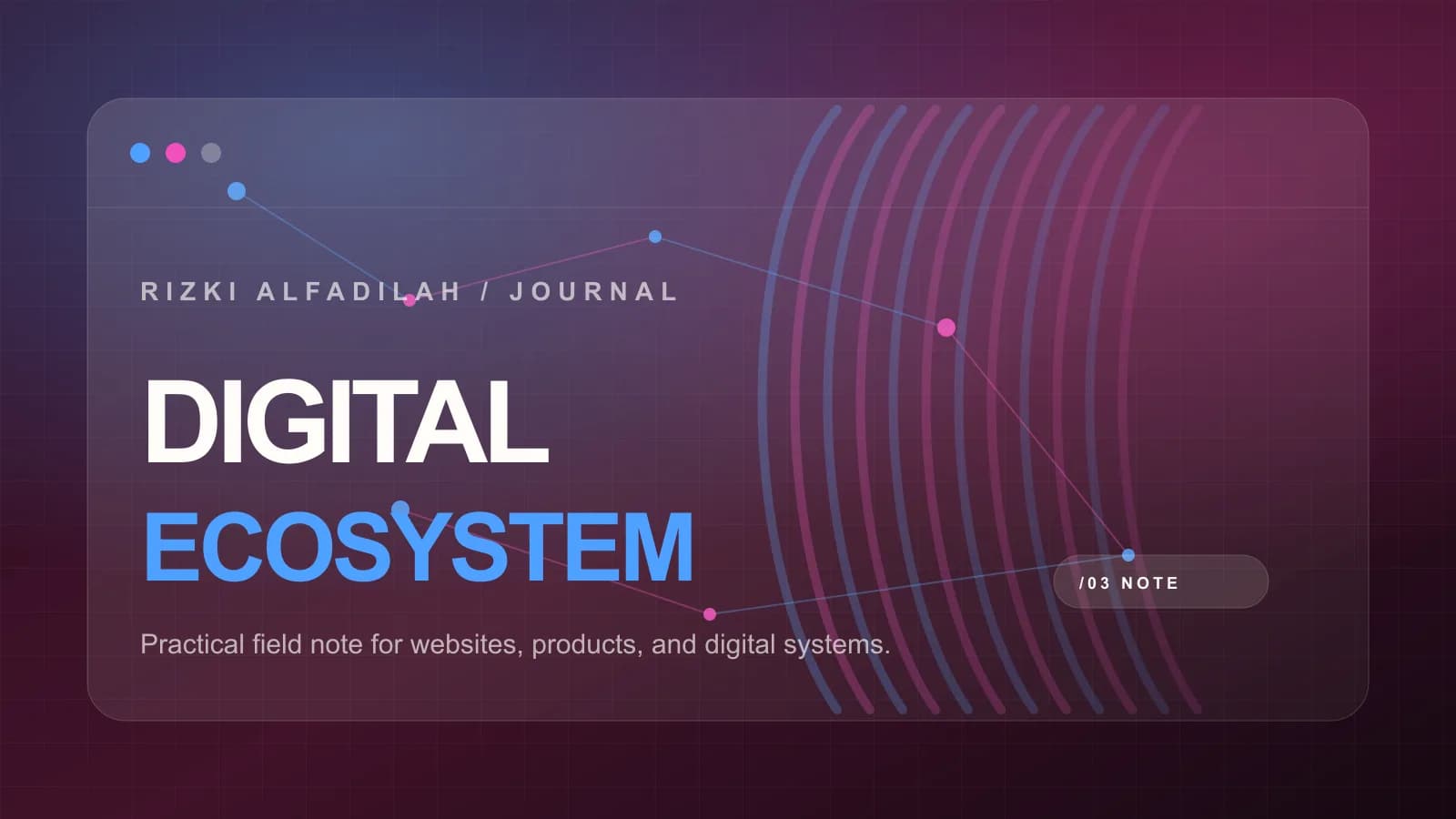 Apa Itu Digital Ecosystem dan Kapan Bisnis Butuh Lebih dari Website cover