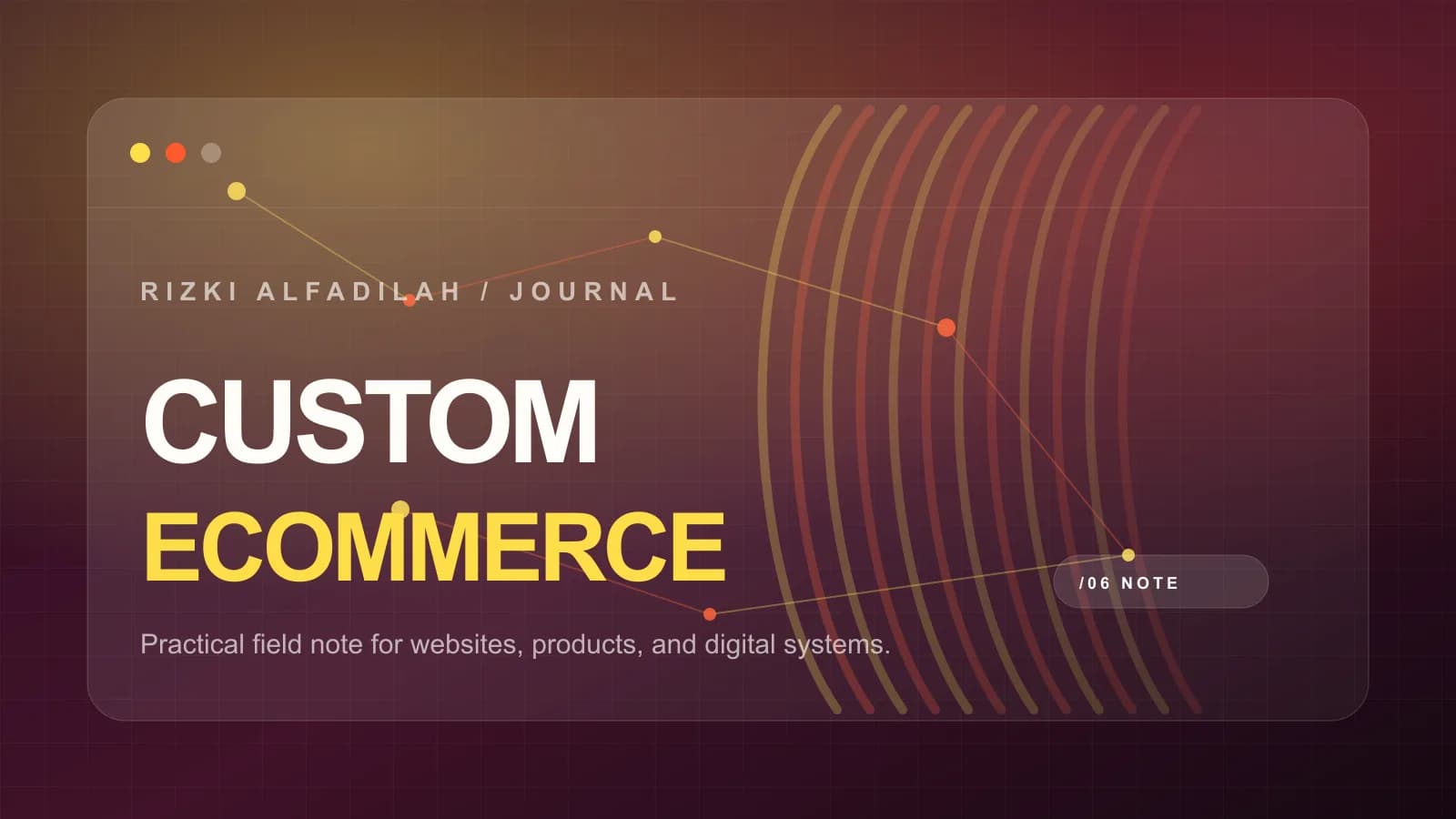 E-commerce Custom vs WordPress: Pilih Mana untuk Bisnis? cover