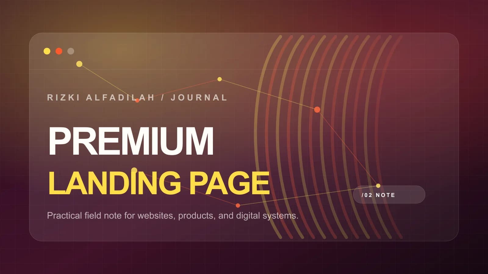 Panduan Landing Page Premium untuk Brand Lokal dan UMKM cover